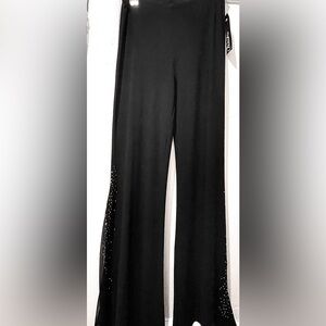 Extra soft Flare pants with silver nailhead studs